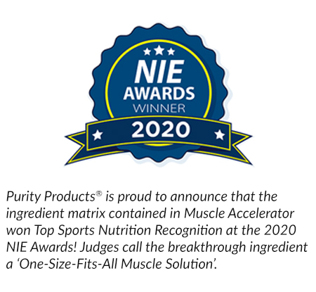 Muscle Accelerator NIE Award
