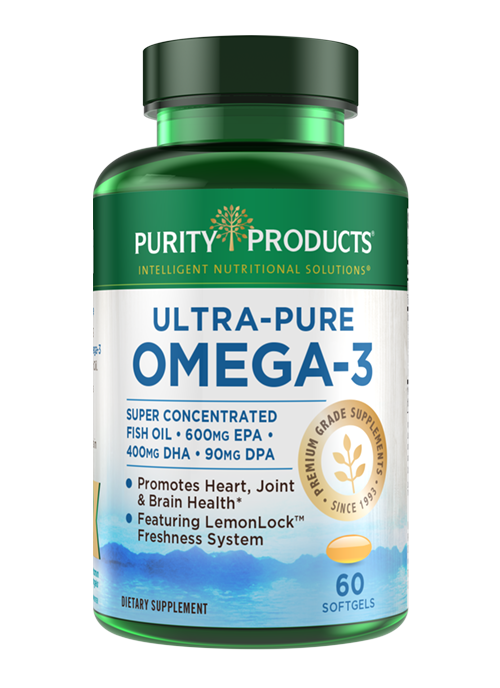 Ultra-Pure Omega-3 Fish Oil with LemonLock®