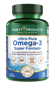 ULTRA-PURE OMEGA-3 SUPER FORMULA -- 90 Soft gels