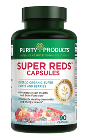SUPER REDS™ CAPSULES (with 20+ Organic Super Fruits & Berries)
